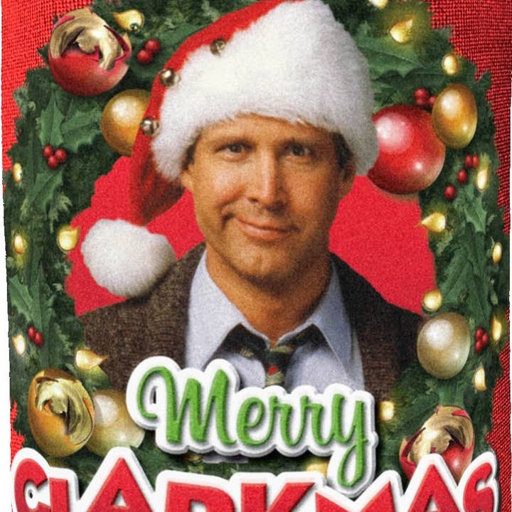 Spoontiques, Inc - Wholesale Drink Huggers & Koozies - Merry Clarkmas Can Cooler0