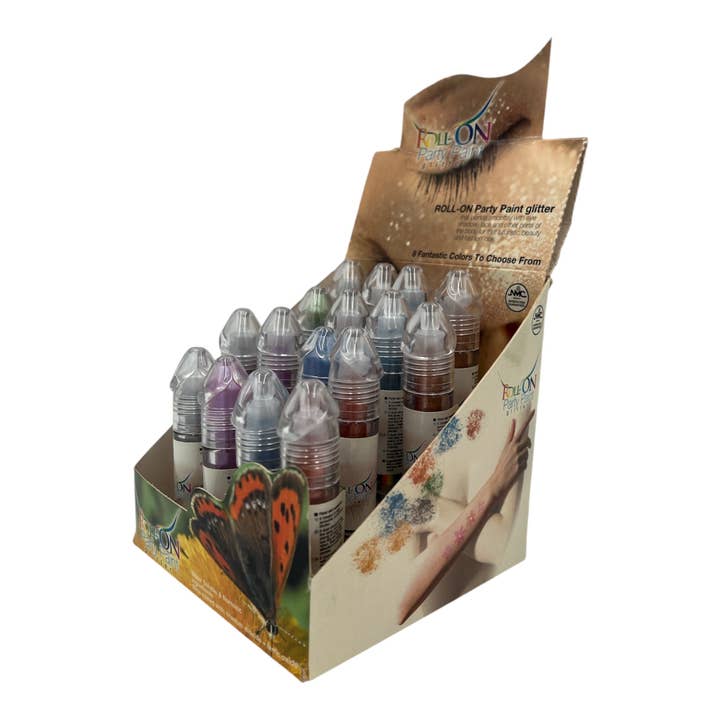 Kinky Pleasure - Wholesale Body Glitter/Shimmer - Trendy Deals - TD2N305 - Roll On Party Paint Glitter Makeup2