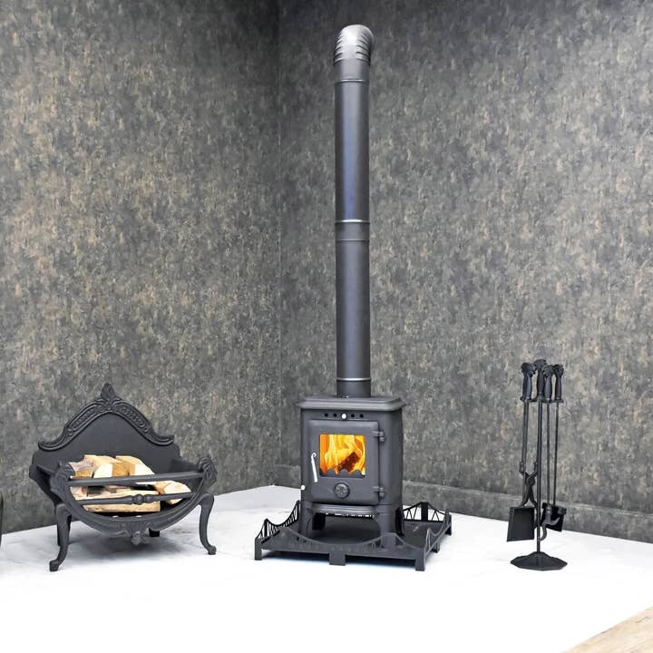 BERA DESIGN LTD - Vendita all'ingrosso Copertura fornello/Bruciatore - Stufa a legna in ghisa 4.5KW - Controllabile