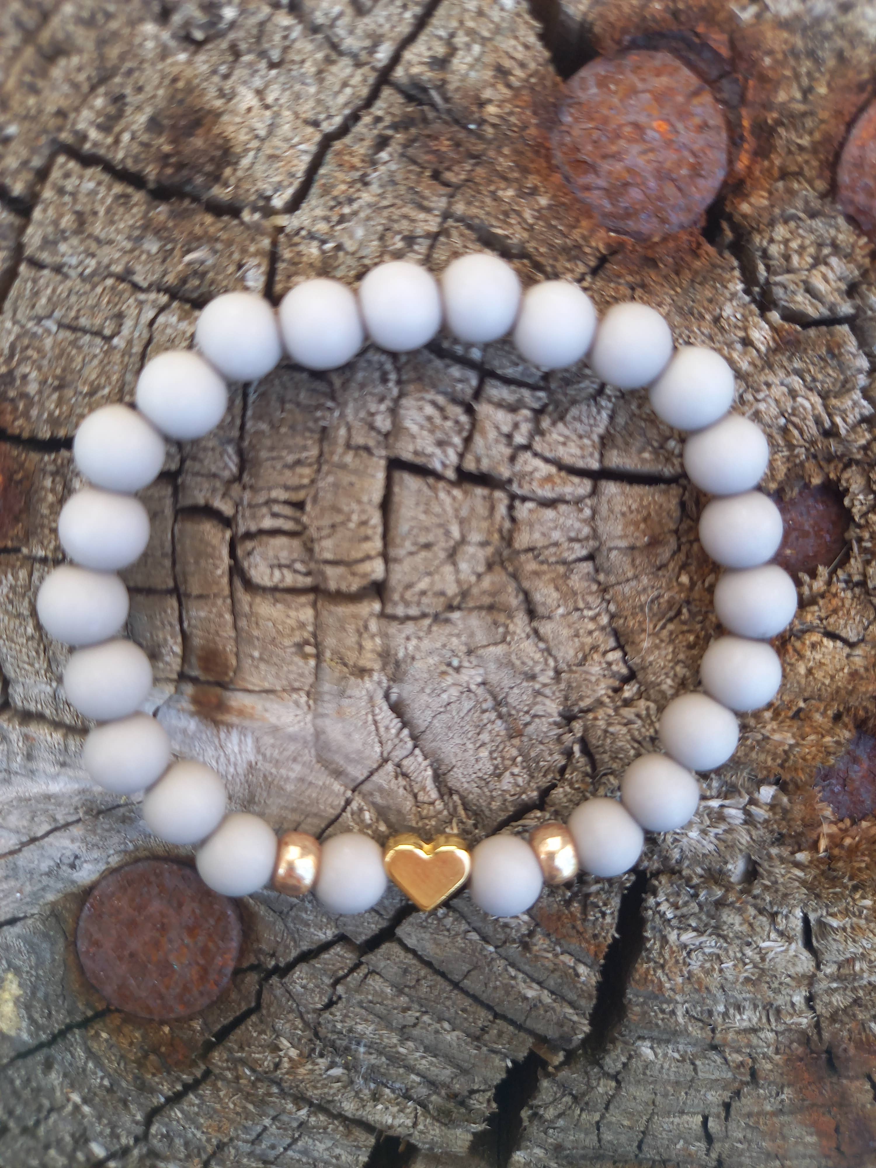 Happy by Lies - Vente Bracelet de perles – enfant - Bracelet enfant avec cœur12