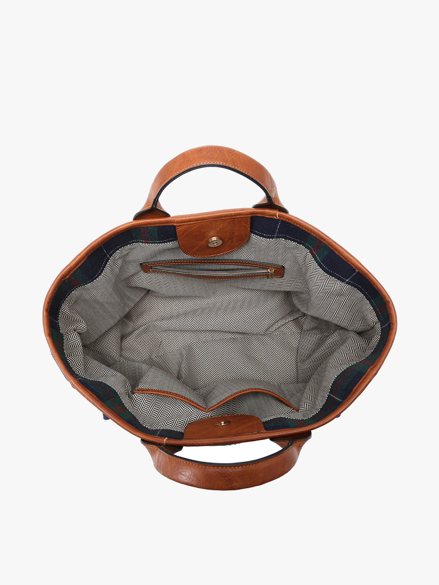 Jen & Co. - Wholesale Satchel - Women's - M2044 Kristina Women's Satchel with Chain Strap6