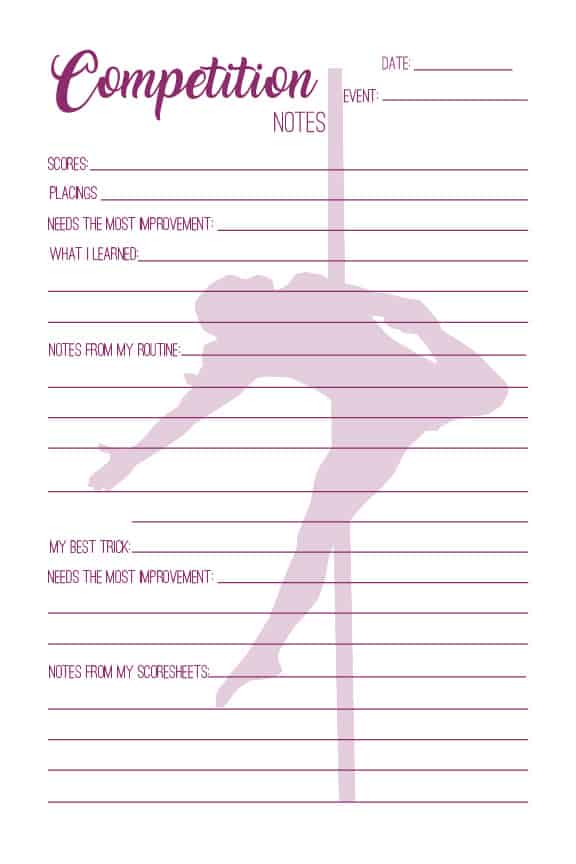 Circus Unicorn Shop - Wholesale Journal/Diary - The Pole Dancer's Journal4