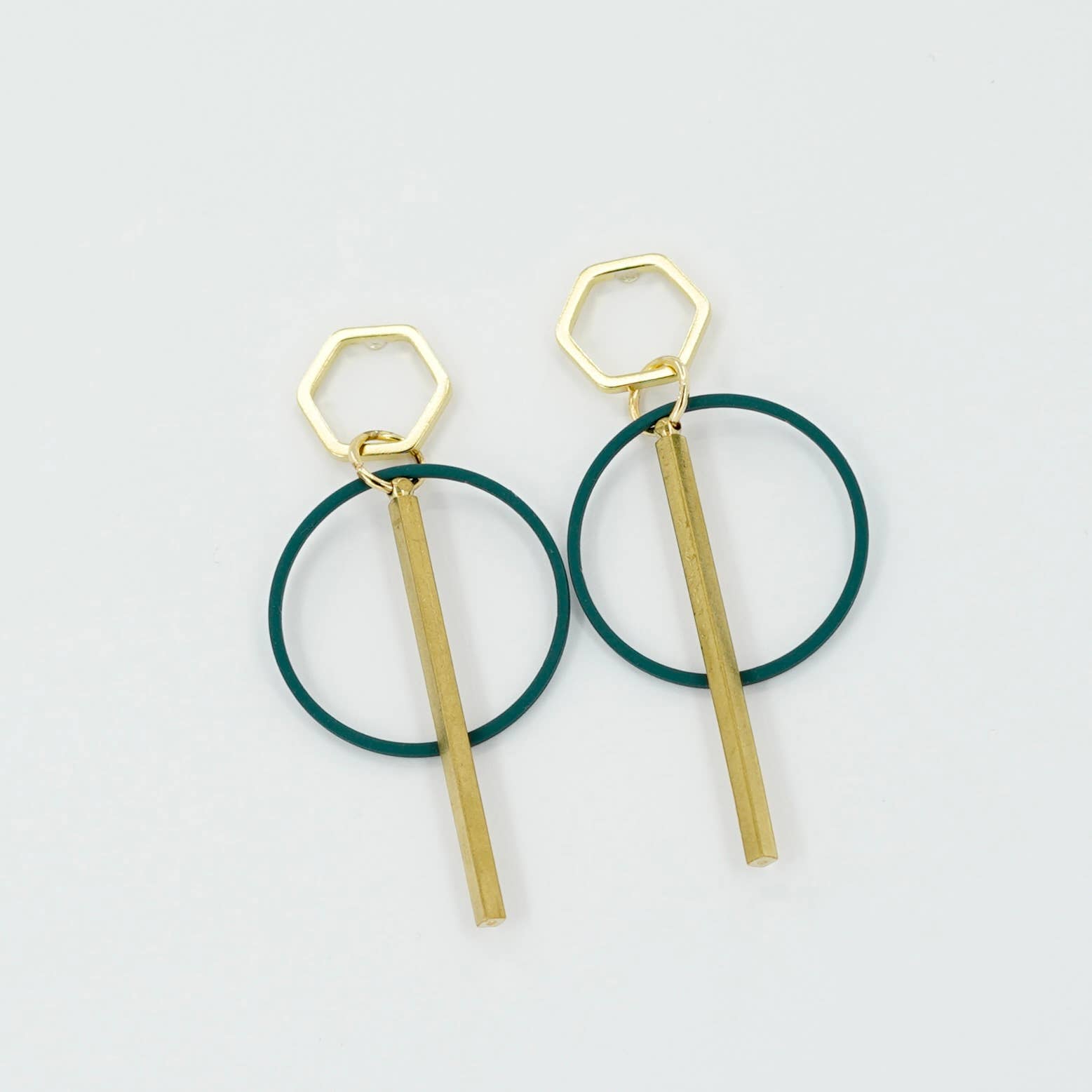 Copper Bee - Wholesale Dangle Earrings - Simple Lines Geometric Drop Earrings4