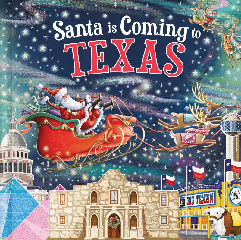 Sourcebooks - Wholesale Early Reader Book (6-8) - Santa Is Coming to Texas0