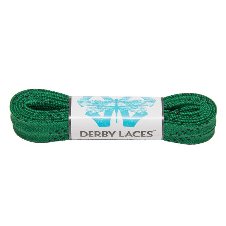 Lacets Derby cirés Kelly Green de 60 pouces (152 cm) pour la vente par Derby Laces