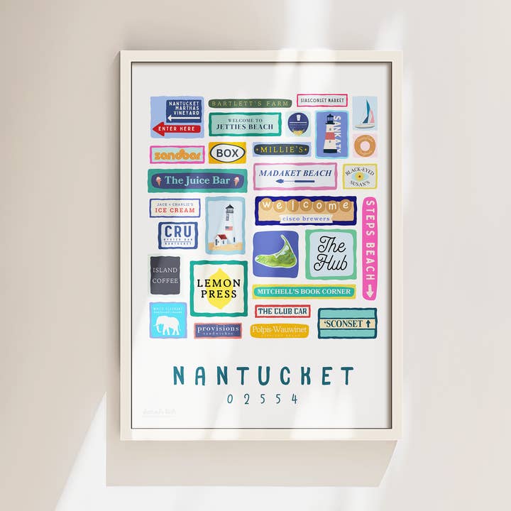 Nantucket, MA for engroshandel hos SochCo Designs