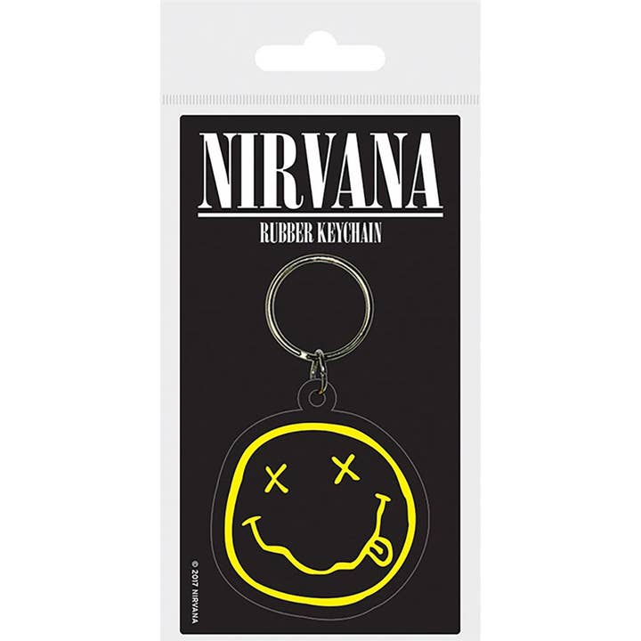 Pyramid International - Wholesale Keychain - Unisex - Nirvana (Smiley) Keychain