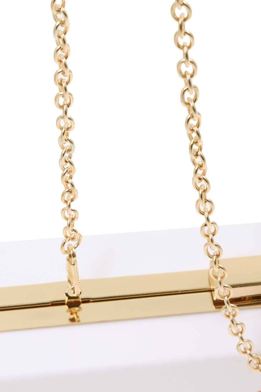 White Ace Heart Card Clutch Evening Bag 2155 for wholesale on Faire1