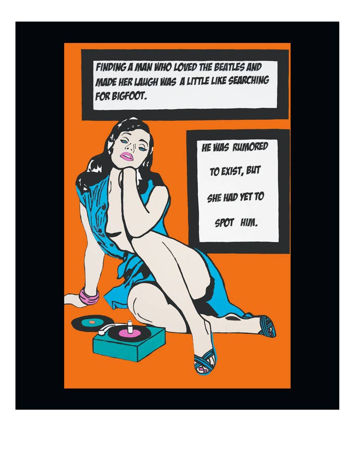 "Dear Prudence" Fine Art Print for wholesale by Amanda Wirig Retro Art