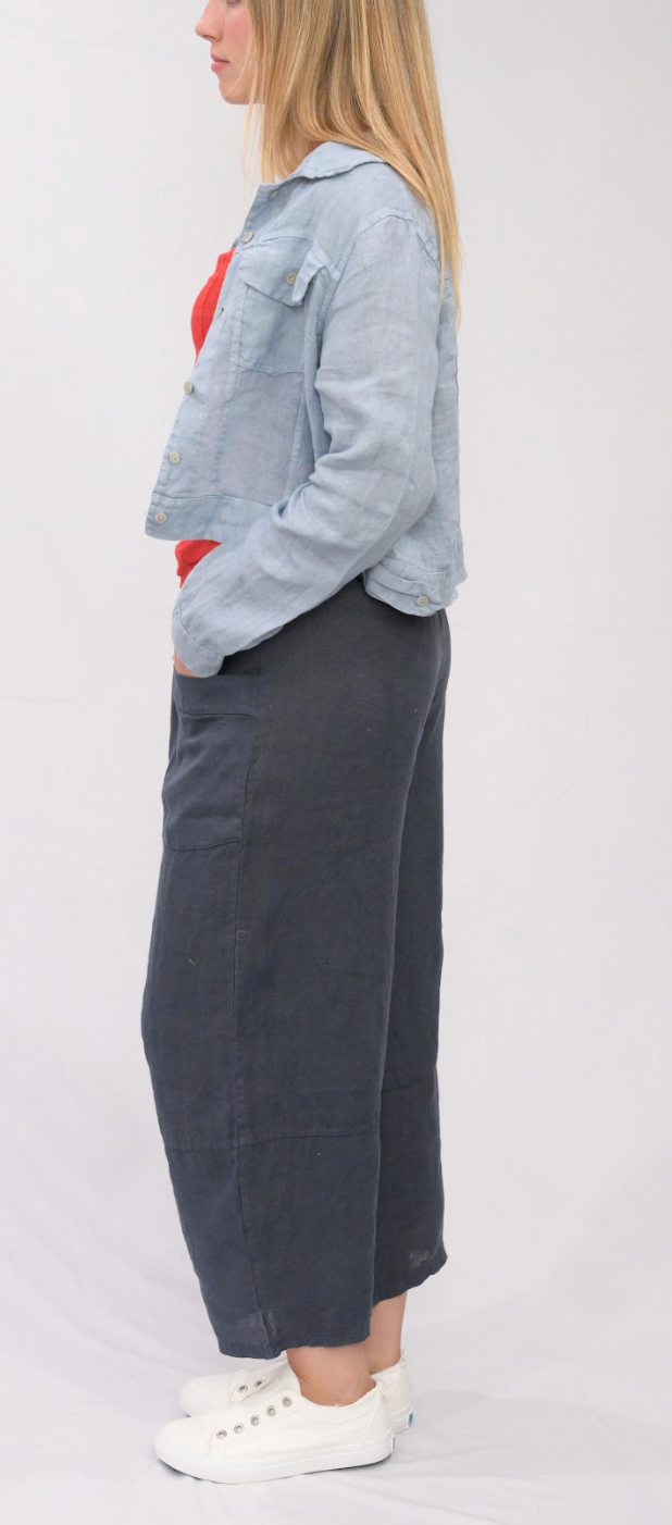 Merci Marie - Wholesale Pants - Women's - Linen Barrel Pants21