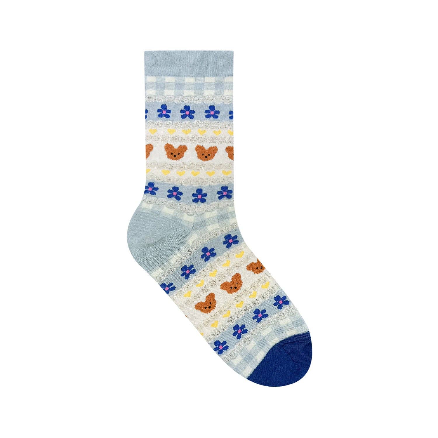 7DAYSSOCKS - Wholesale Socks - Women's - Women's Pastel Bear Crew Socks1