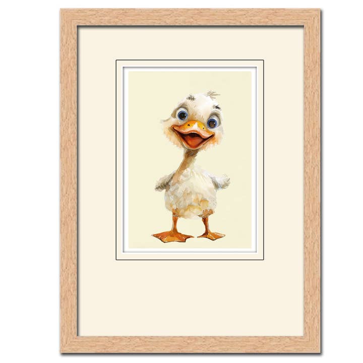 2764 Indrammet billede 12"x9" Tegneserie. for engroshandel hos Gator cards