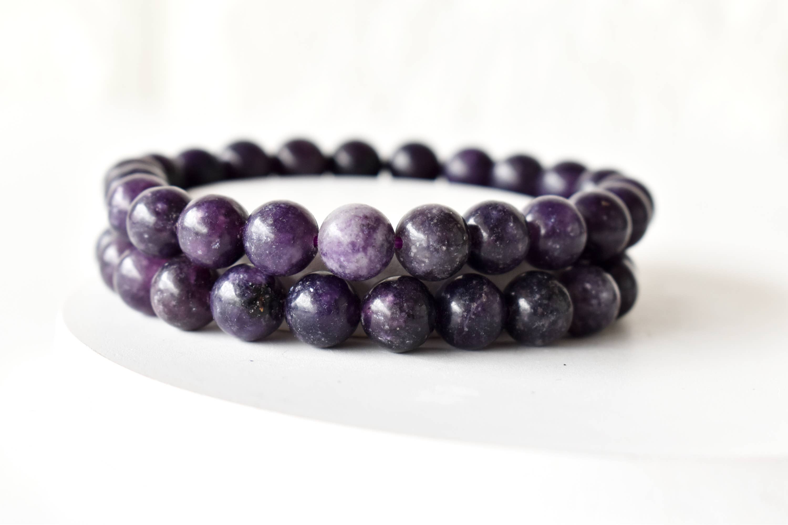 Soothing Crystals - Wholesale Beaded Bracelet - Healing Bracelet | Lepidolite | Gemstone Bracelet7