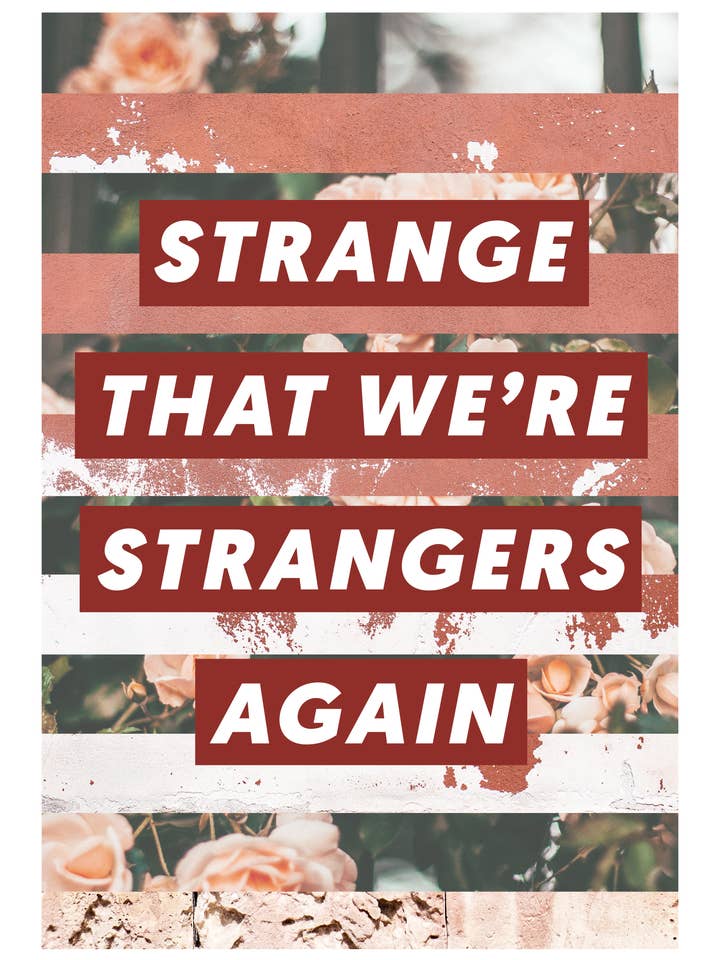 Strangers Art Print for wholesale by STUDIO DIMANCHE