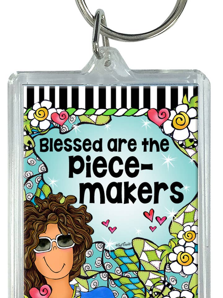Colcha-Piecemakers llavero para venta al por mayor de Suzy Toronto Wholesale