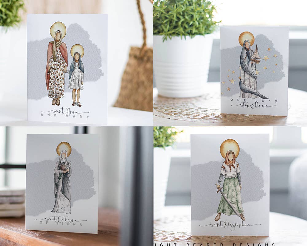 Light Bearer Designs - Wholesale Everyday Greeting Card - Catholic Saint Greeting Cards3