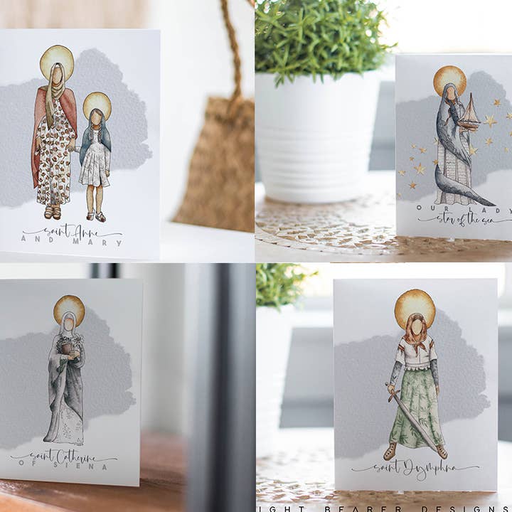 Light Bearer Designs - Wholesale Everyday Greeting Card - Catholic Saint Greeting Cards3