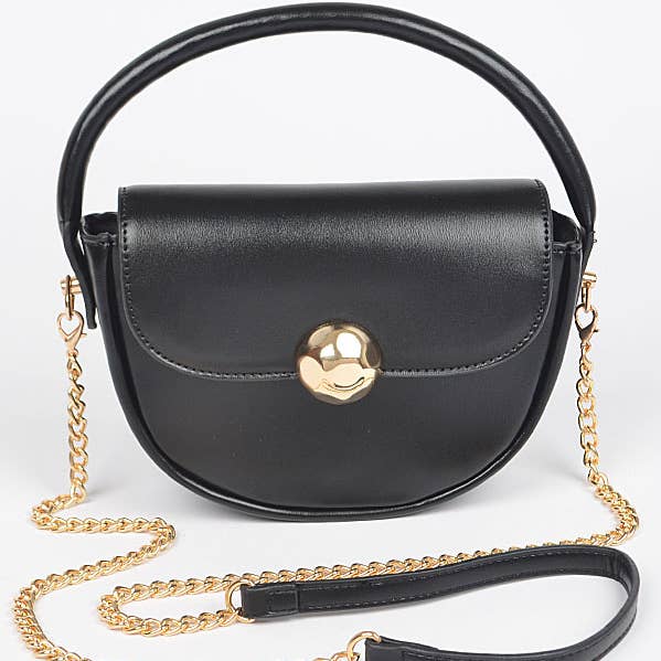 Rund top håndtag clutch taske for engroshandel hos 3AM BY H&D ACCESSORIES