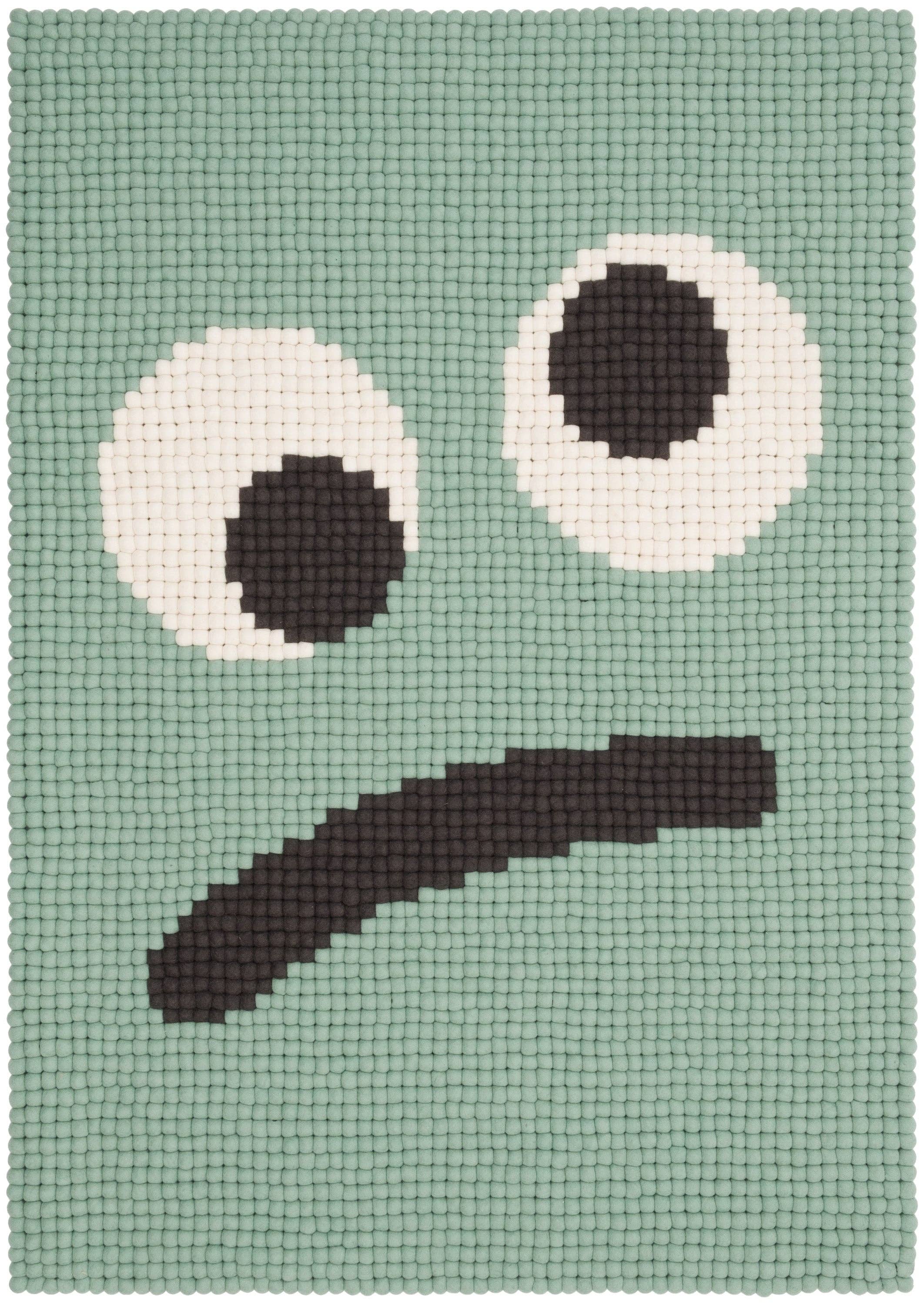 myfelt - Wholesale Area Rug - Kids & Baby - Heinz Felt Ball Rug Rectangular 100% Wool0