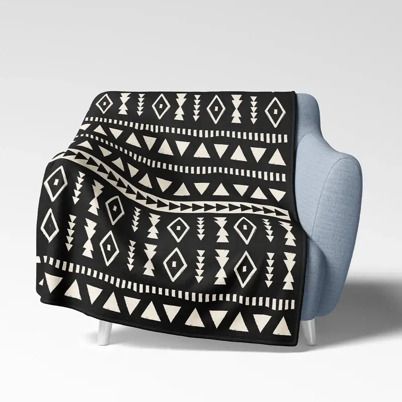 African American Expressions - Wholesale Throw Blanket - Mudcloth Blanket2