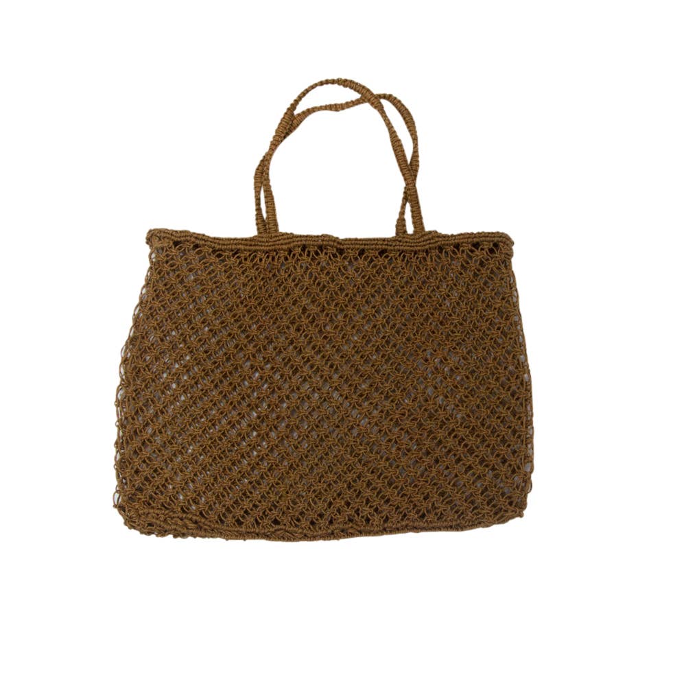 Apple Green Duck - Wholesale Grocery/Shopping Bag - Jute String Shopper0