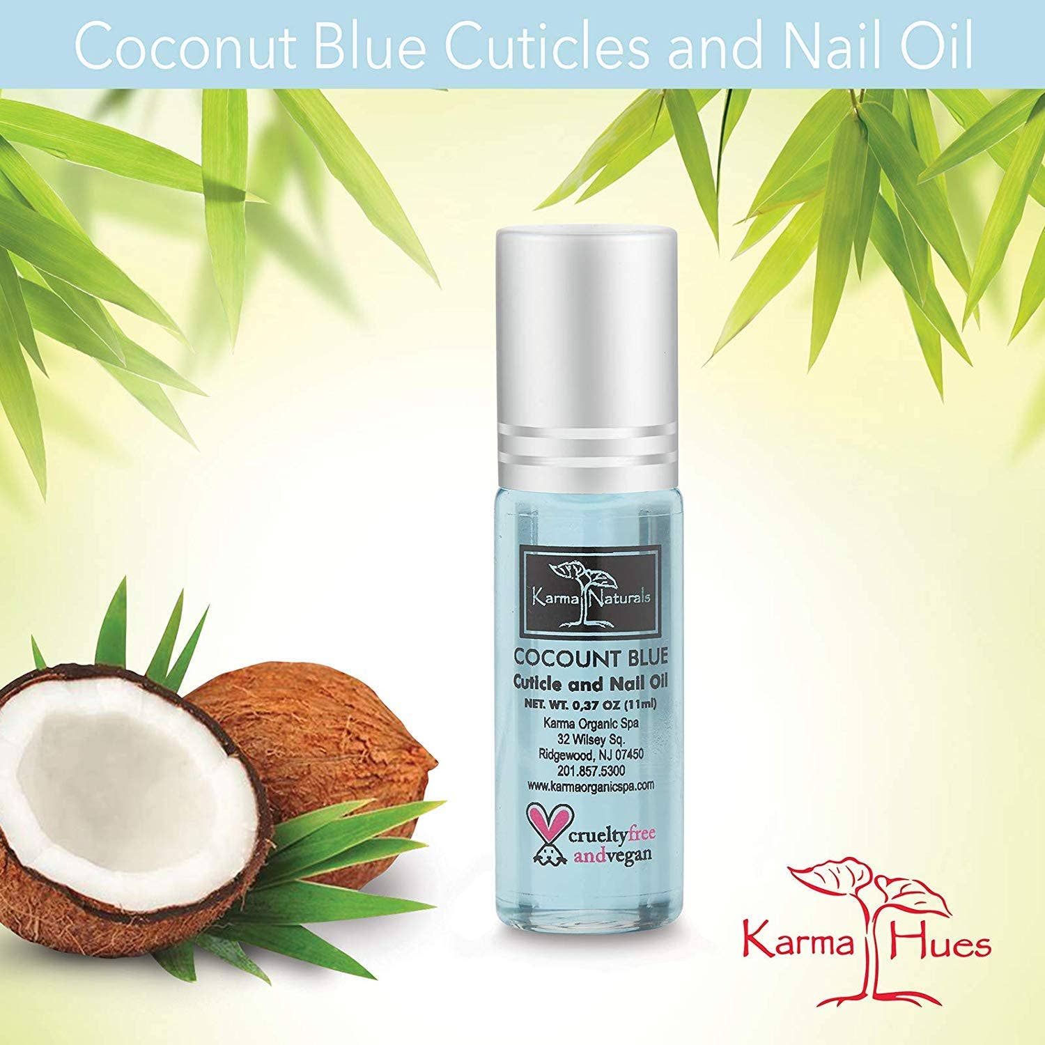 Karma Organic spa - Wholesale Cuticle Oil - Karma Organic Coconut Cuticle Oil - Moisturize, Softens1