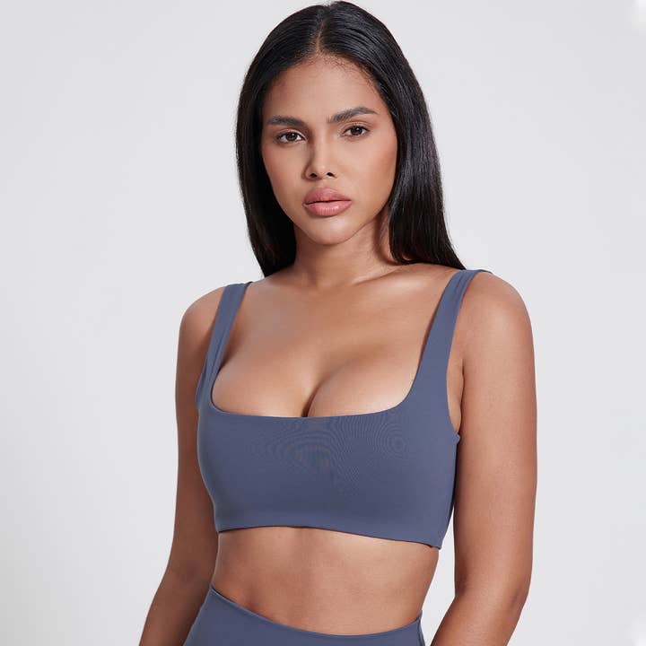 Sodalemon - Wholesale Sports Bra - Women's - Women Fitness Straight Strap Sport Bra4