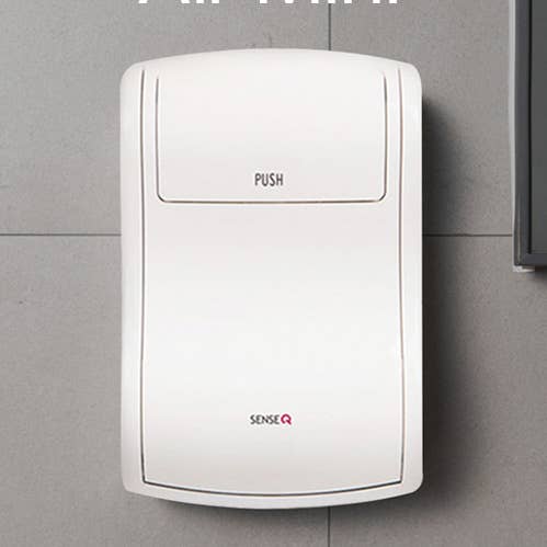 Hanging Trash Can, Lid, Air Mini Wall-mounted Garbage bin 3L for wholesale by senseQ