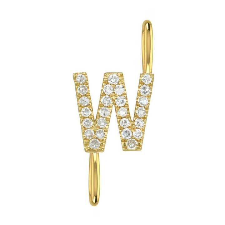 Alfabeto Inicial Charm Letra W por atacado de Jewels of Mewar