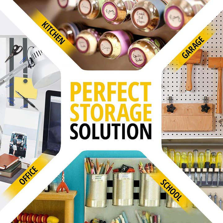 X-bet MAGNET - Wholesale Magnet - Adhesive Magnet Strips - Flat Thin Magnetic Tape for Crafts - Tool and Knife Magnetic Strip - 11 PCs UK4