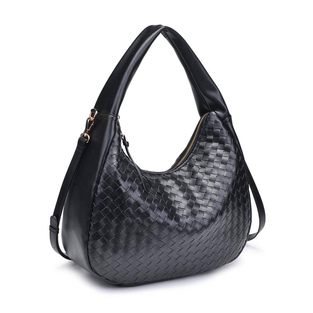 Urban Expressions - Wholesale Shoulder Bag - Women's - Maira Woven Hobo5