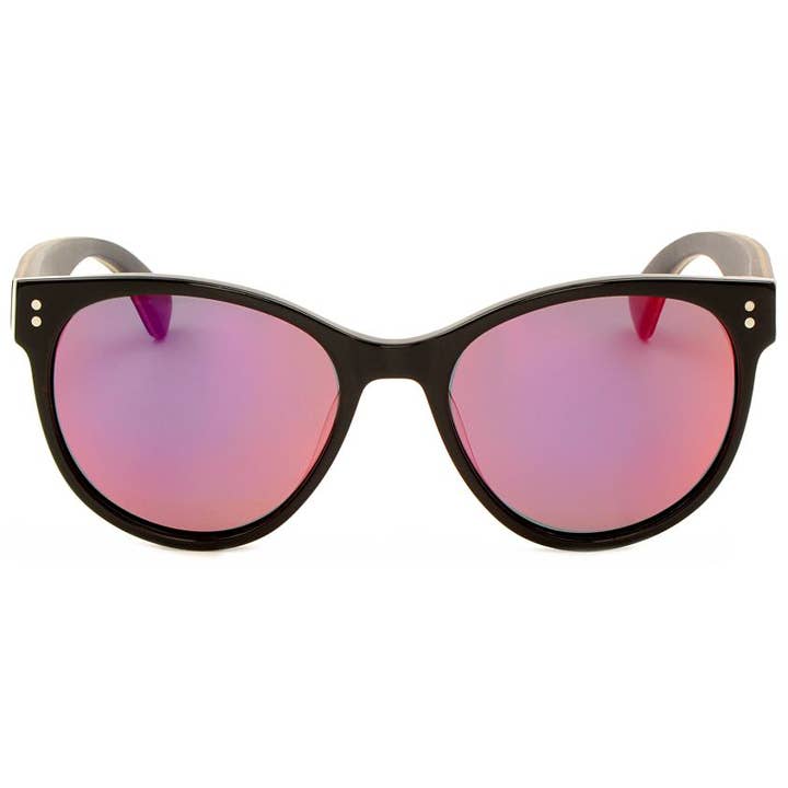 Billy Boston® – Großhandel Sonnenbrille – Unisex – Stella Cat Eye Acetat-Sonnenbrille mit Holzbügeln4