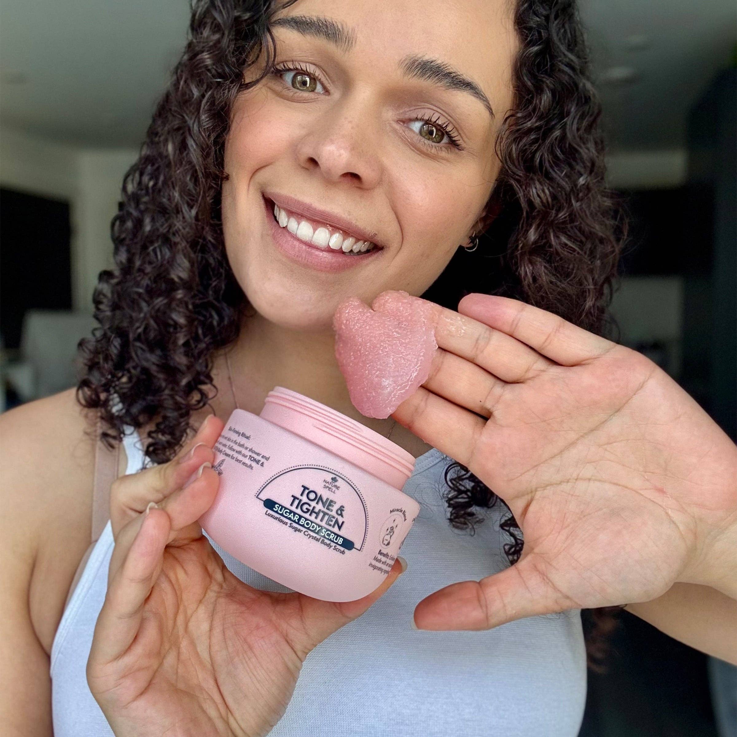 Nature Spell – wholesale Body scrub/exfoliant – Nature Spell Tone & Tighten Sugar Crystal Body Scrub4