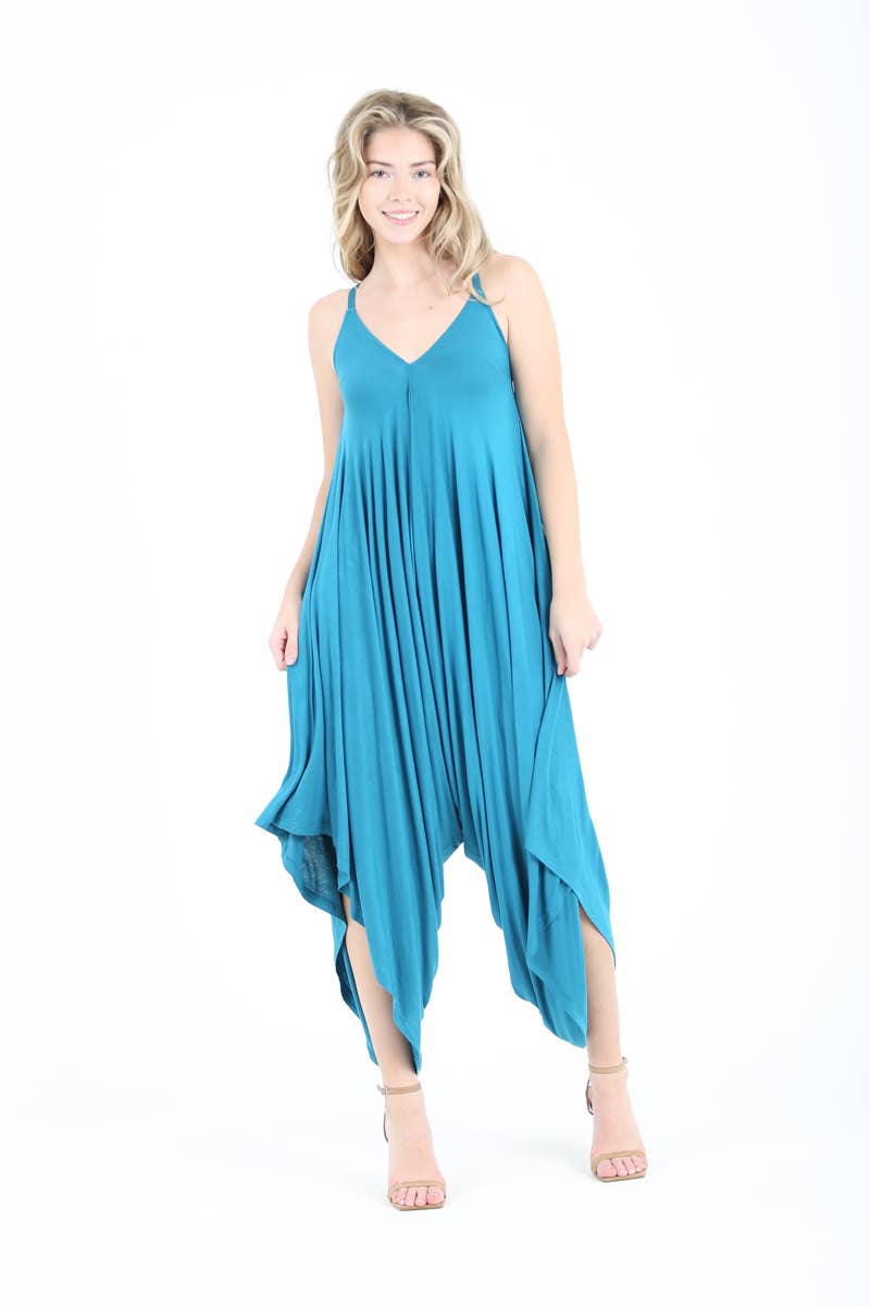 ANGIE – Macacão - Mulher por atacado – Macacão Harem de Tricô X5099-ASIS24