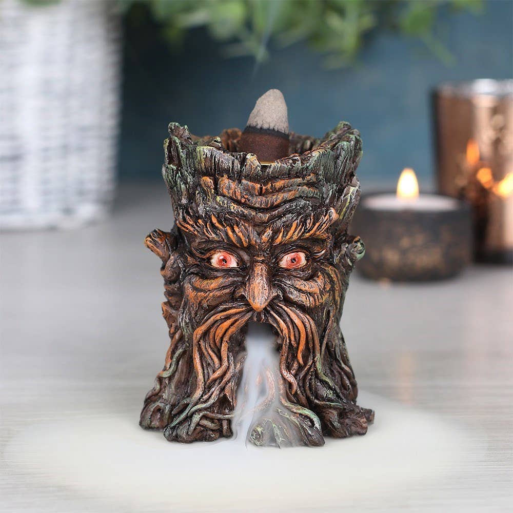 Something Different Wholesale - Wholesale Incense Holder - Small Green Man Backflow Incense Burner3