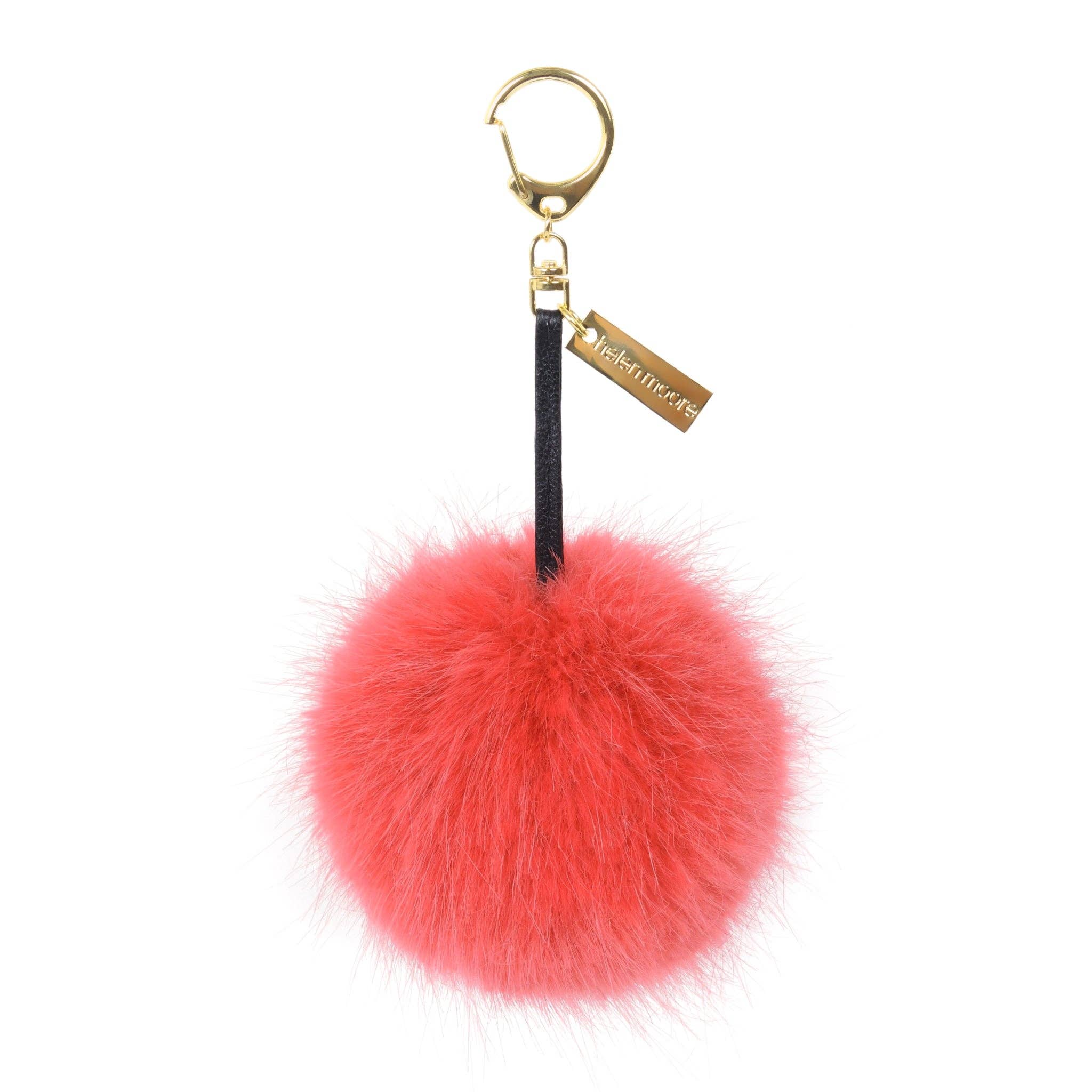 Helen Moore - Wholesale Keychain - Women's - Pom Pom Luxury Keyring Bag Charm6