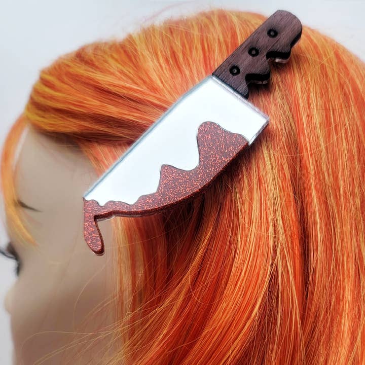 Feeling Stabby Hair Clip for wholesale by Mixtape Your Life