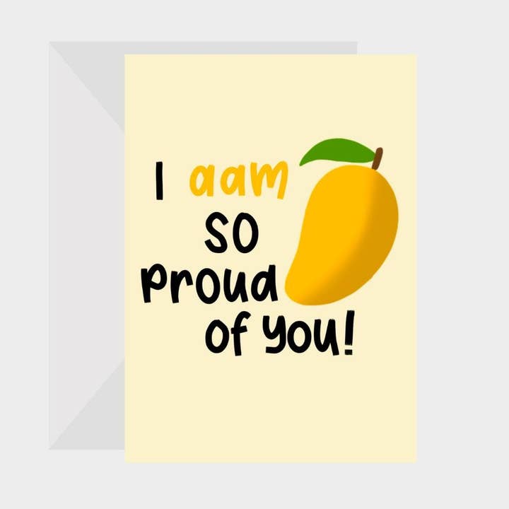 Cartão de Saudação Aam (Manga) por atacado de Marhaba Prints