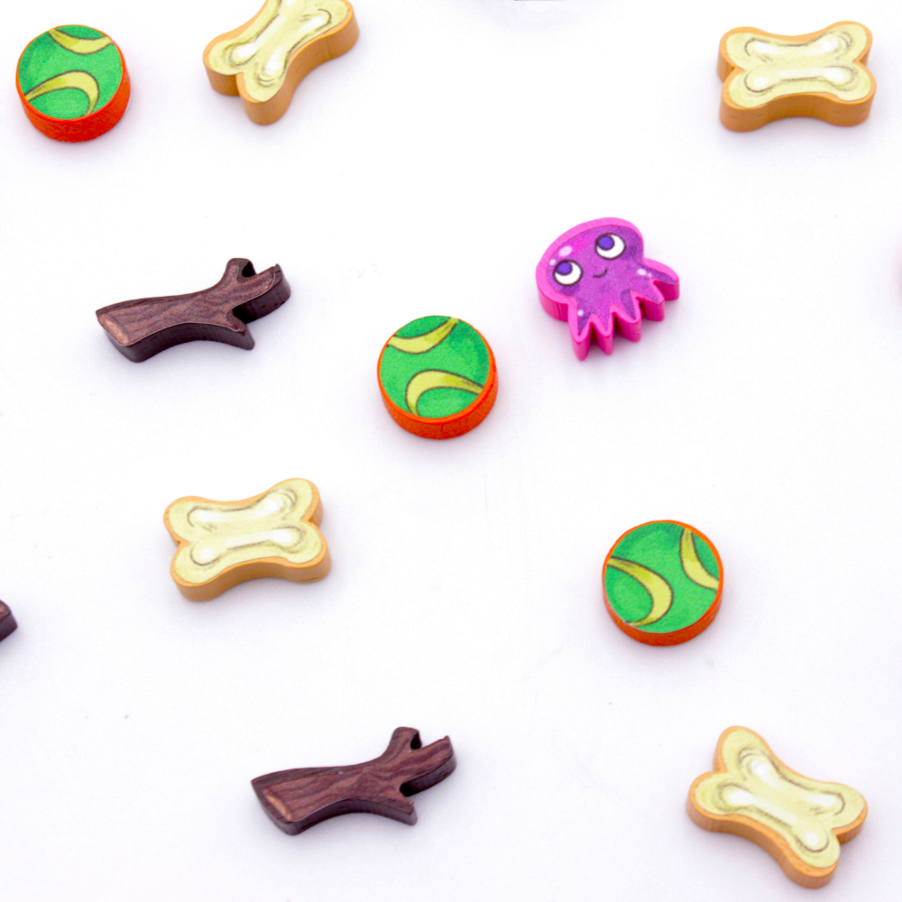 Meeple Stickers - Wholesale Board Game - Dog Park Sticker Set15