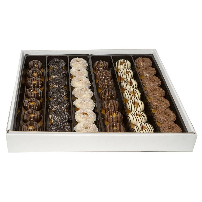 LS GROUP - Wholesale Chocolate Box - Almond paste donuts 25g - White label0