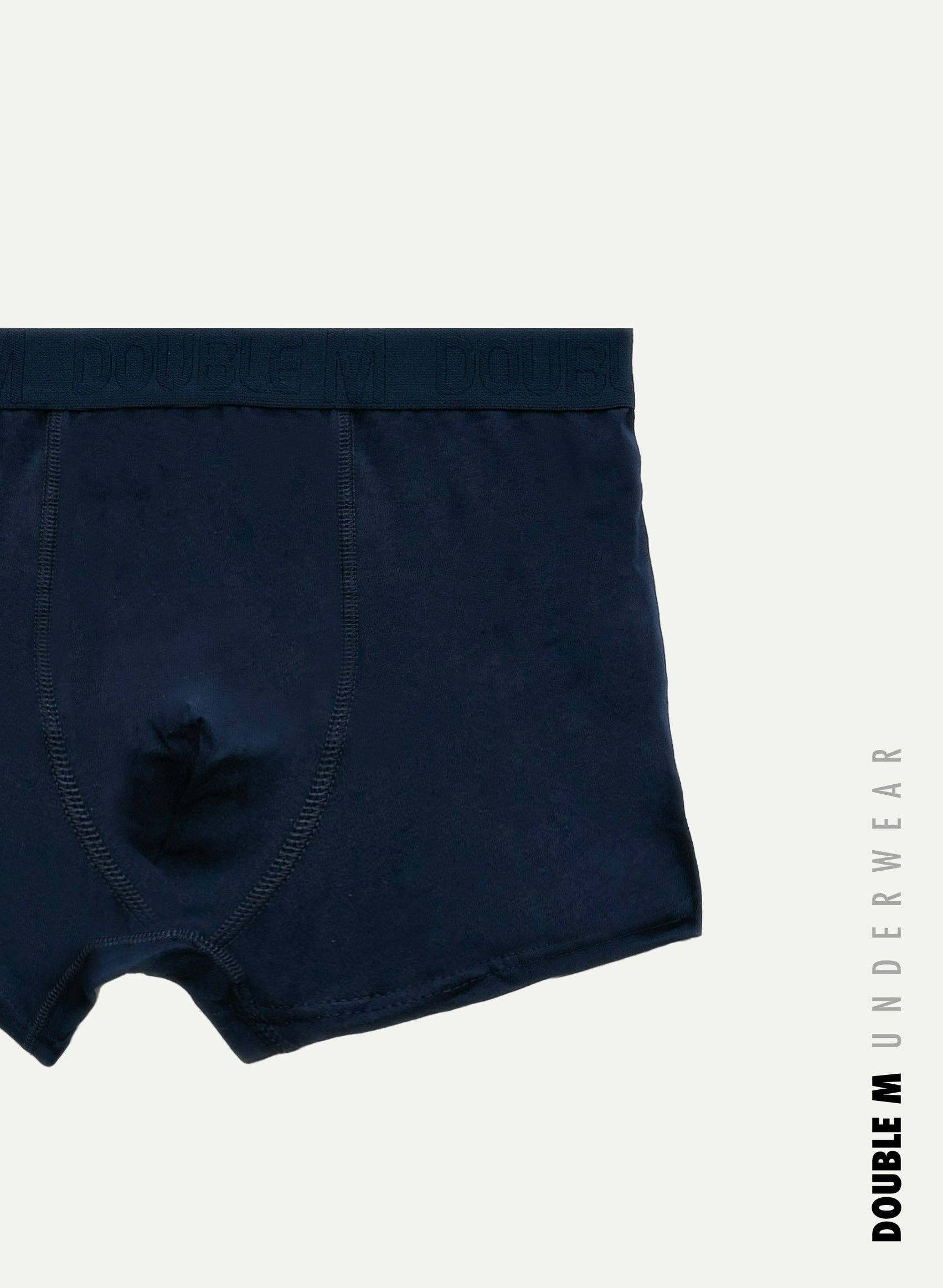 Double M – wholesale Underwear – Men's – MEN'S BOXER SHORTS IN PLAIN COTTON4