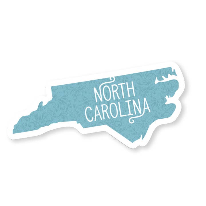 Autocollant État - Caroline du Nord pour la vente par Hitchcock Paper Co.