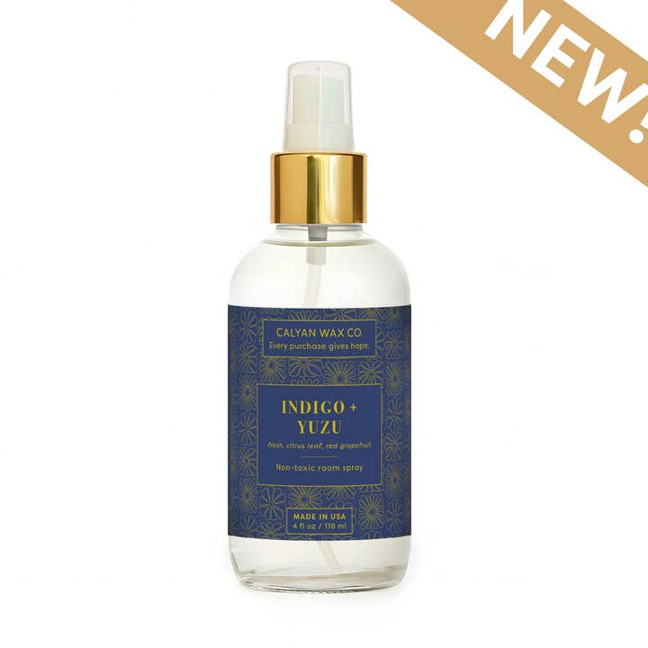 Indigo + Yuzu - Room Spray for wholesale by Calyan Wax Co.
