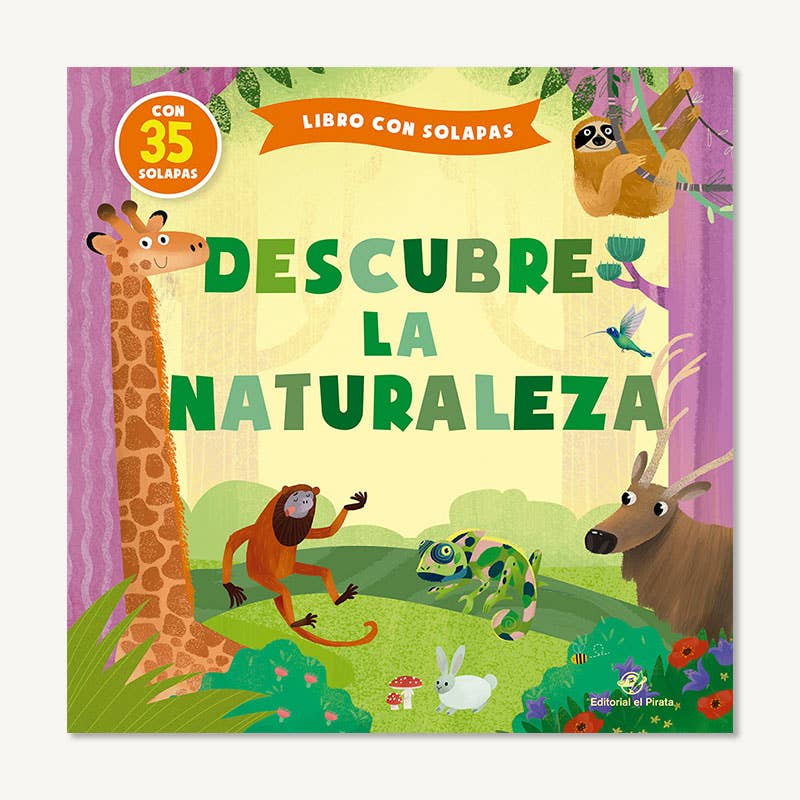Editorial El Pirata - Wholesale Preschool Book (3-5) - Discover Nature: Children's Books in Spanish0