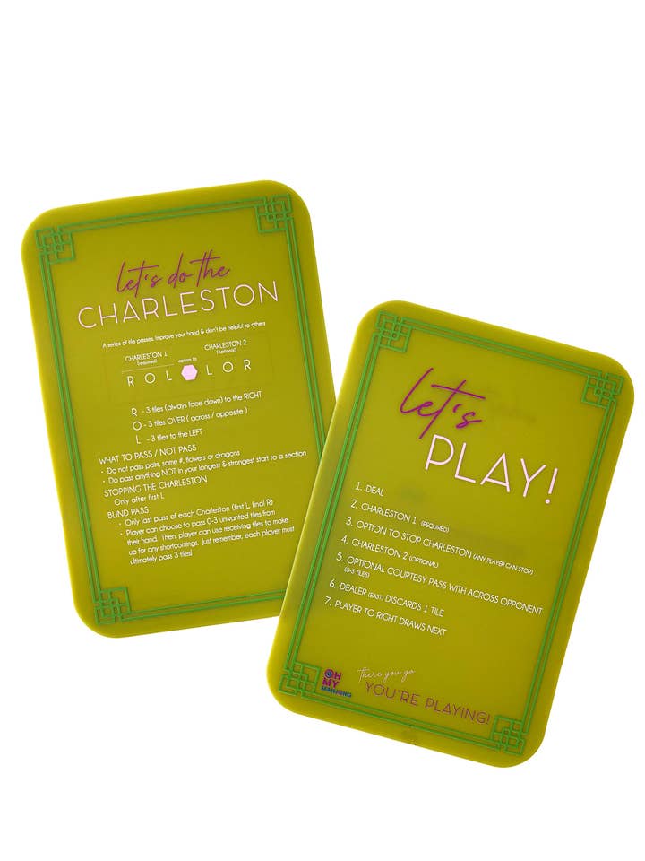 Olive Shufflers for wholesale by Oh My Mahjong