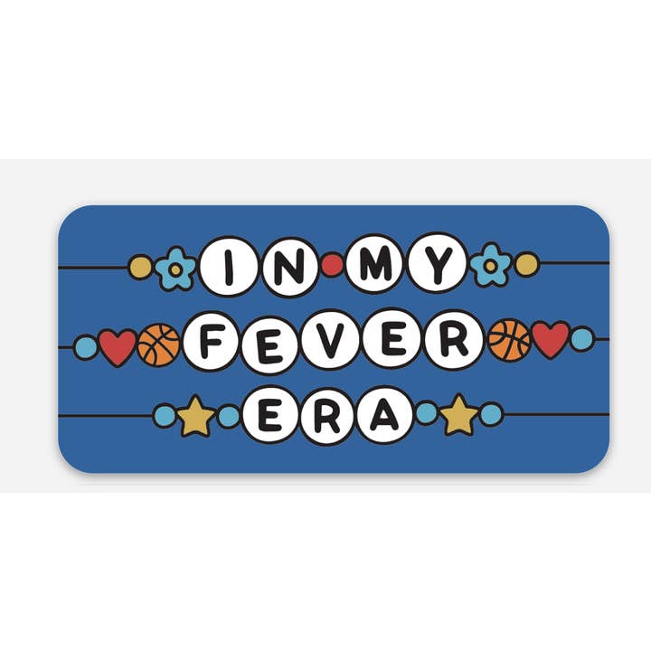 Indy Fever Friendship Bracelet Sticker for wholesale by By Jean Elise