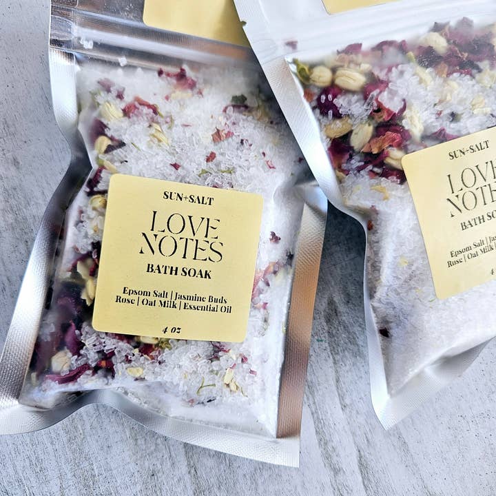 Lux&Lou - Wholesale Bath Soak/Milk - Love Notes Bath Soak - Bath Salt