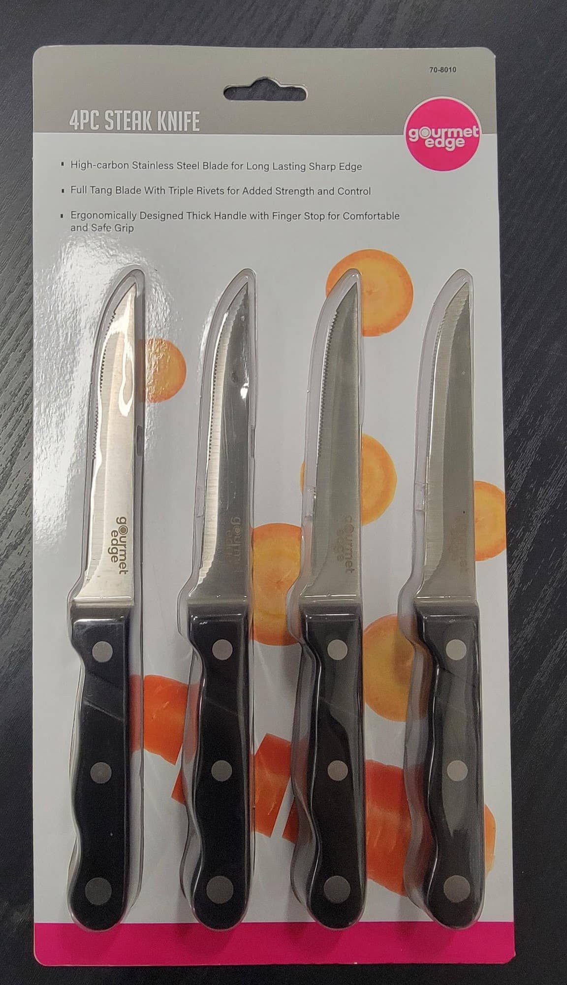 Gourmet Edge - Vente Sets de couteaux - Gourmet Edge - Ensemble de couteaux à steak #70 -80101