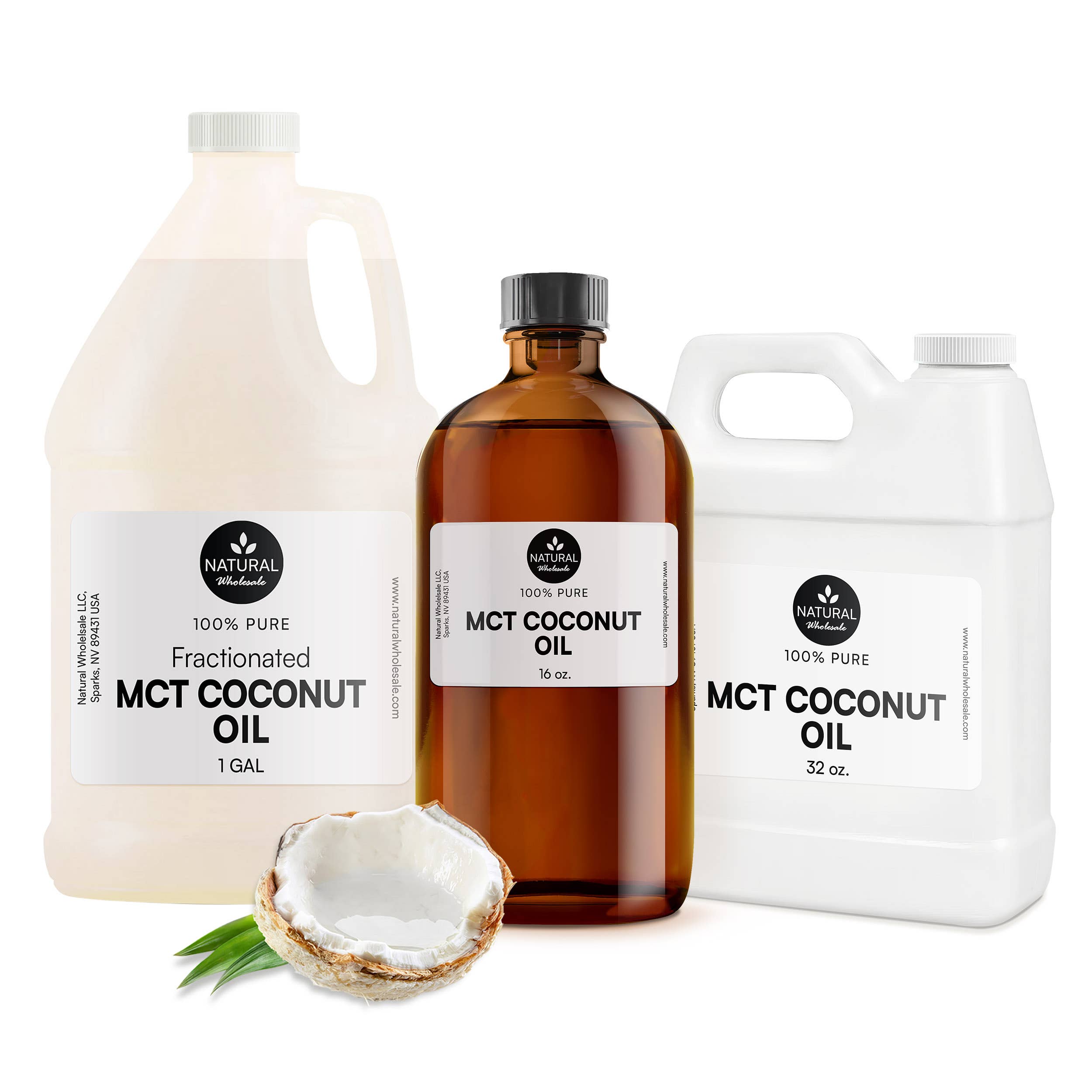 Natural Wholesale - Wholesale Bath/Body Oil - Coconut MCT Oil - 100% Pure | Wholesale Bulk2