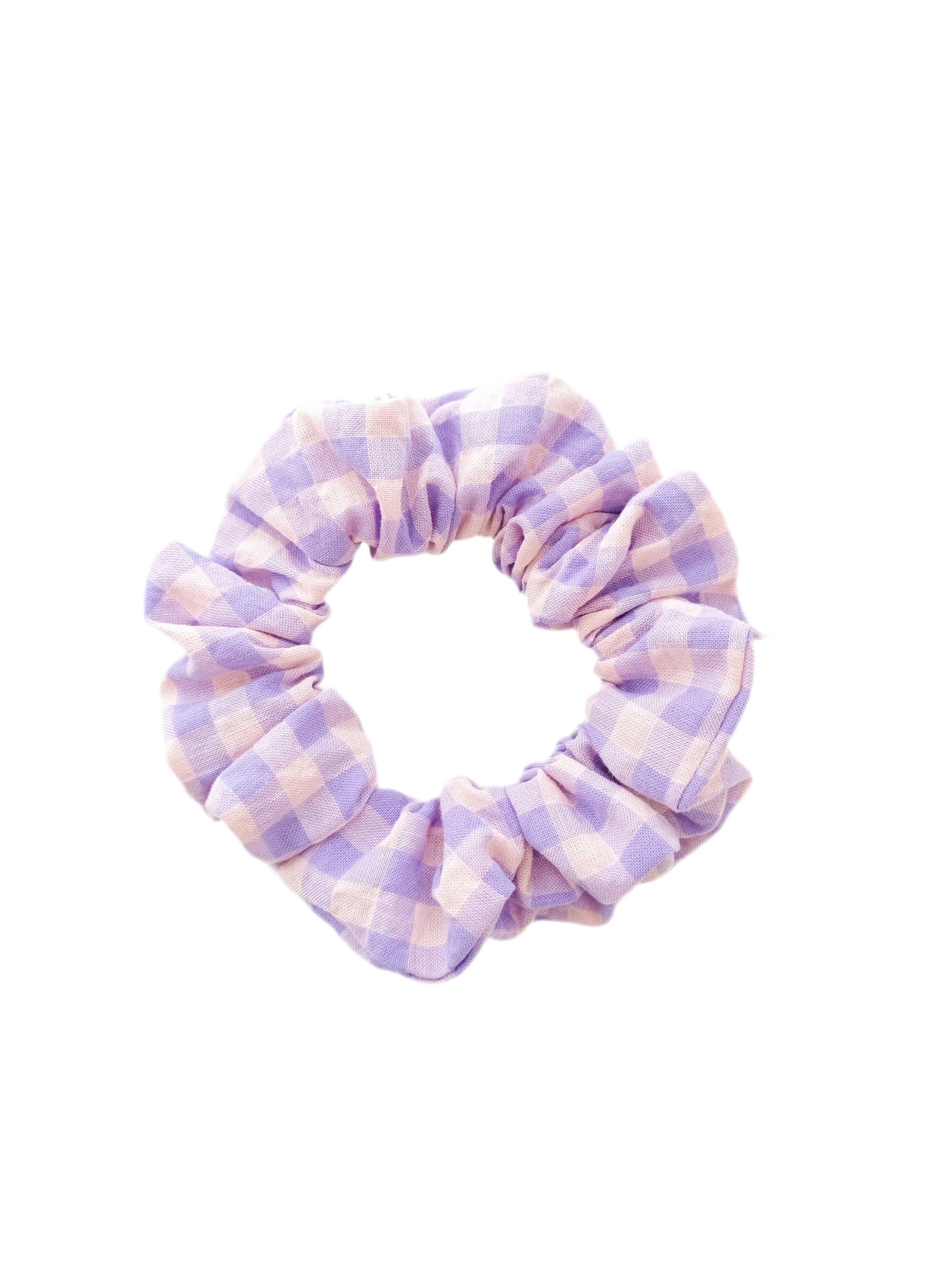 Kiki & Co. - Wholesale Scrunchie - Women’s - Scrunchie - Lilac Gingham